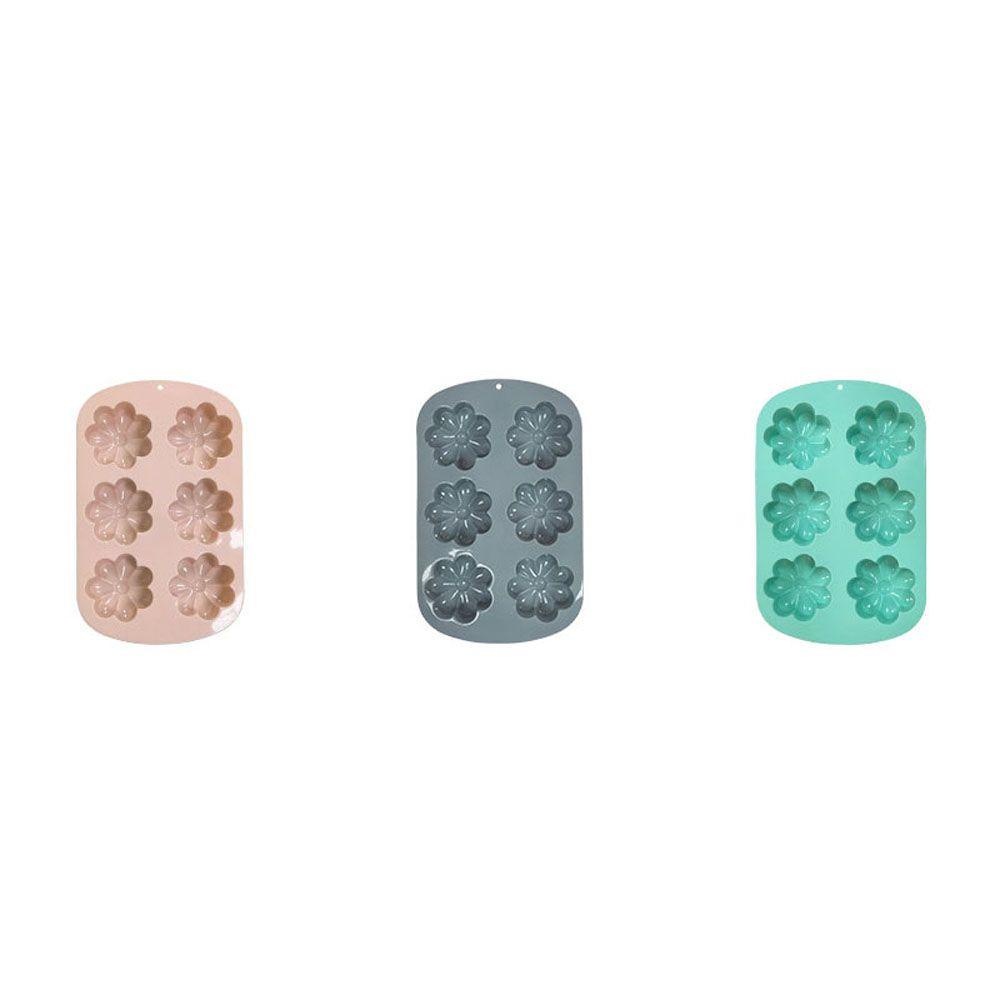 AUGUSTINA Khuôn Silicone Làm Bánh Trung Thu Hình Bông Hoa Xinh Xắn