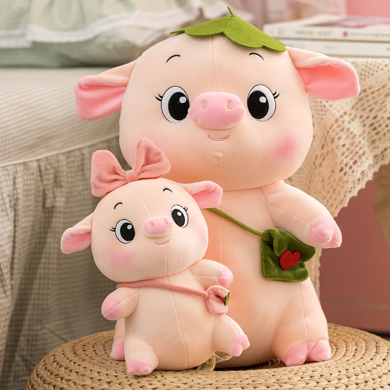 Gấu Bông Heo Hồng Peppa Đẹp Giá Rẻ, heo hồng đáng yêu, UPNOW, Kích thước 50cm
