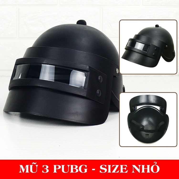 Mũ 3 PUBG cosplay trẻ em