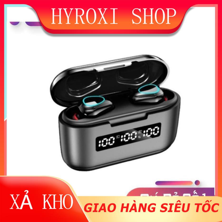 Tai nghe Bluetooth 5.1 True Wireless không dây TWS CSR nút cảm ứng kháng nước thể thao stereo V8S HYROXISHOP