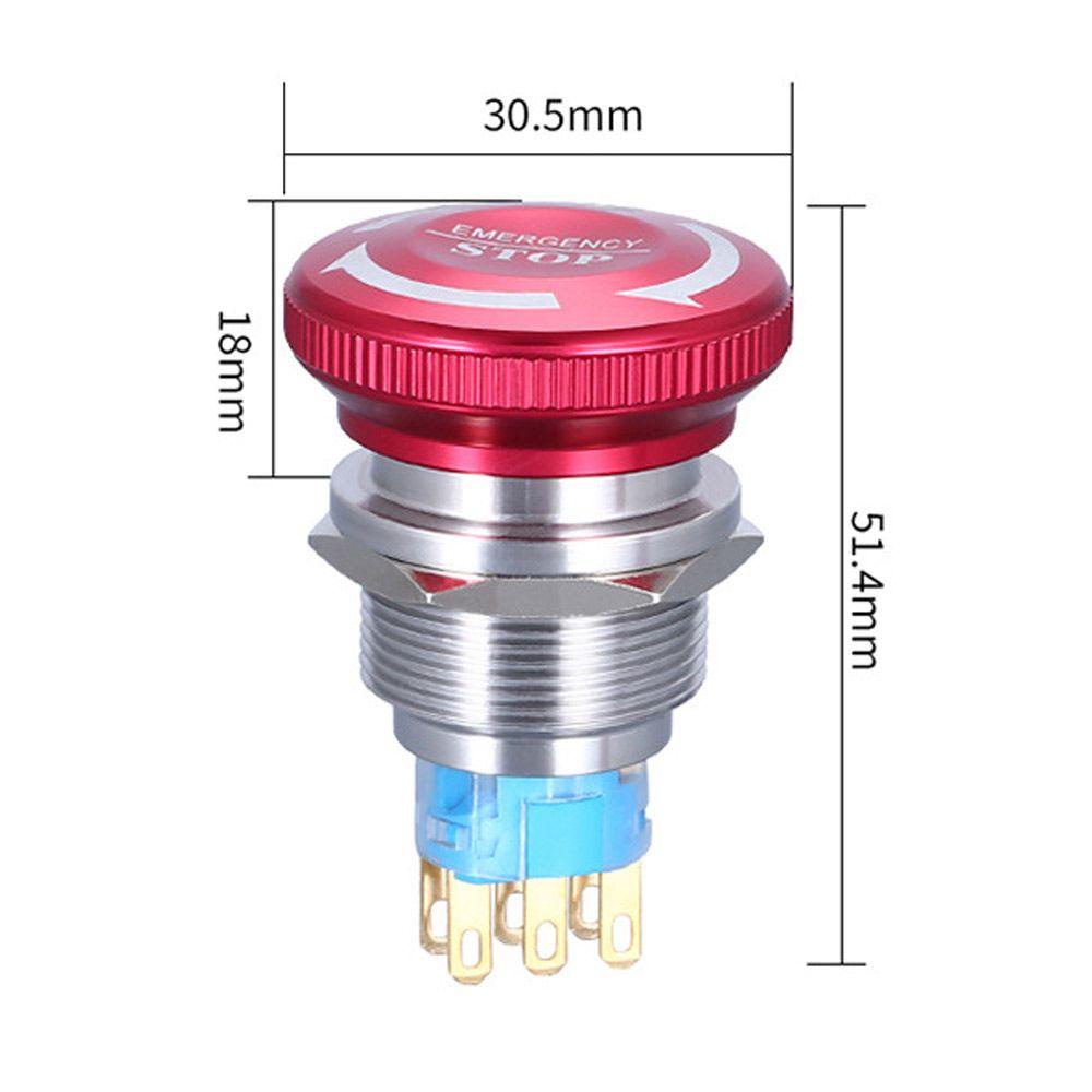 Công Tắc Dừng Khẩn Cấp DAPHS Chống Thấm Nước 1NO1NC / 2NO2NC