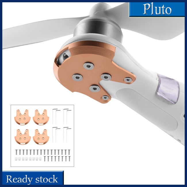 Đế Bảo Vệ Động Cơ Máy Bay Dji Phantom 3/2 Bằng Hợp Kim Nhôm Chống Nứt