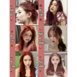 Thuốc Nhuộm Tóc Màu Đỏ Thời Trang | Thuốc Nhuộm Tóc Money21.st