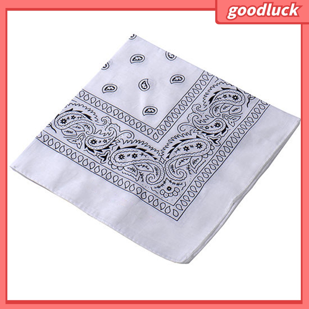 Khăn Bandana Hình Vuông Phong Cách Hip Hop Chống Mồ Hôi Cho Nam Và Nữ