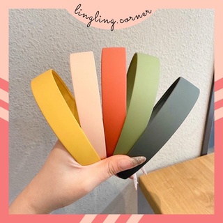 Cài tóc bản to màu xinh kiểu dáng đơn giản cho nữ