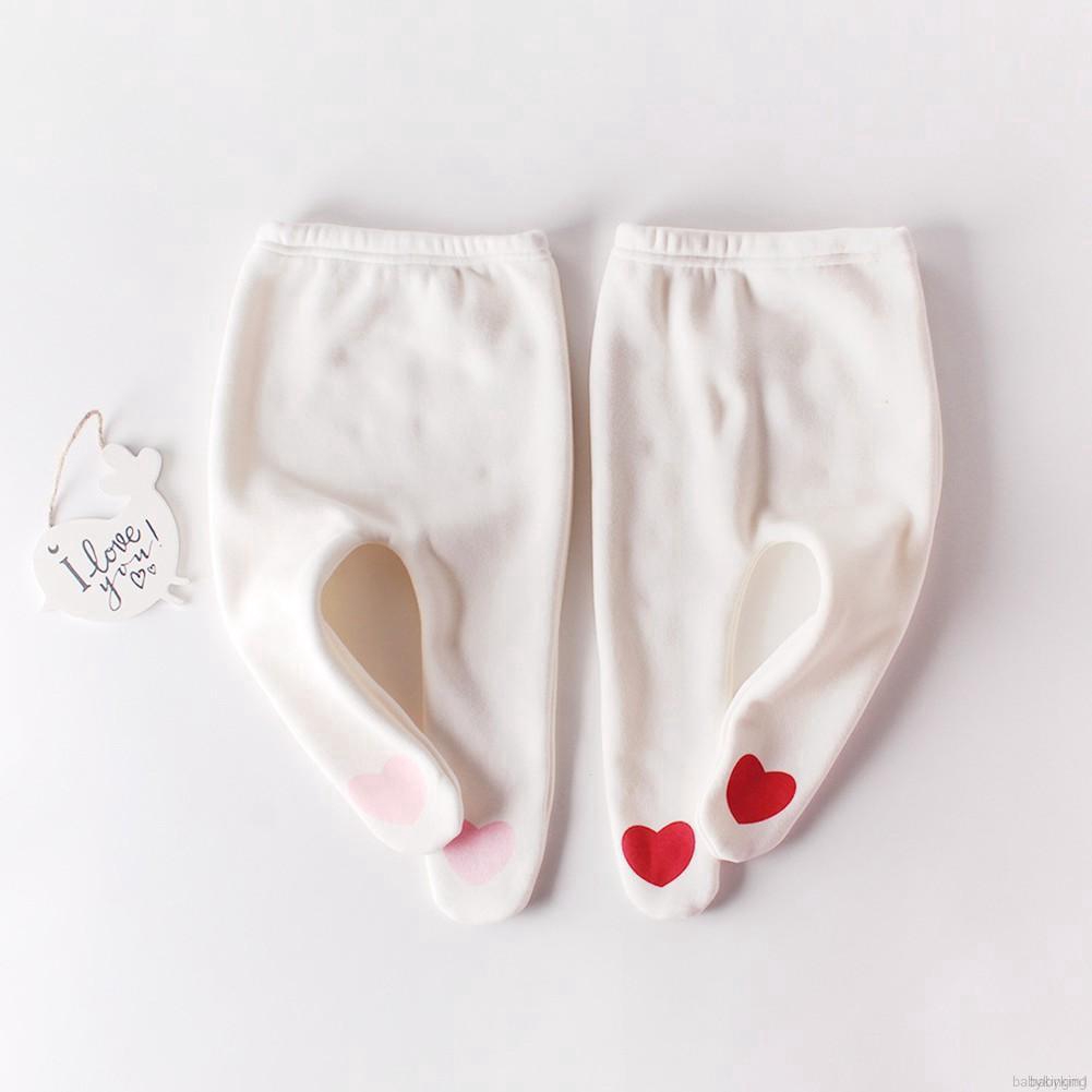 Quần legging nhung in hình trái tim cho bé | BigBuy360 - bigbuy360.vn