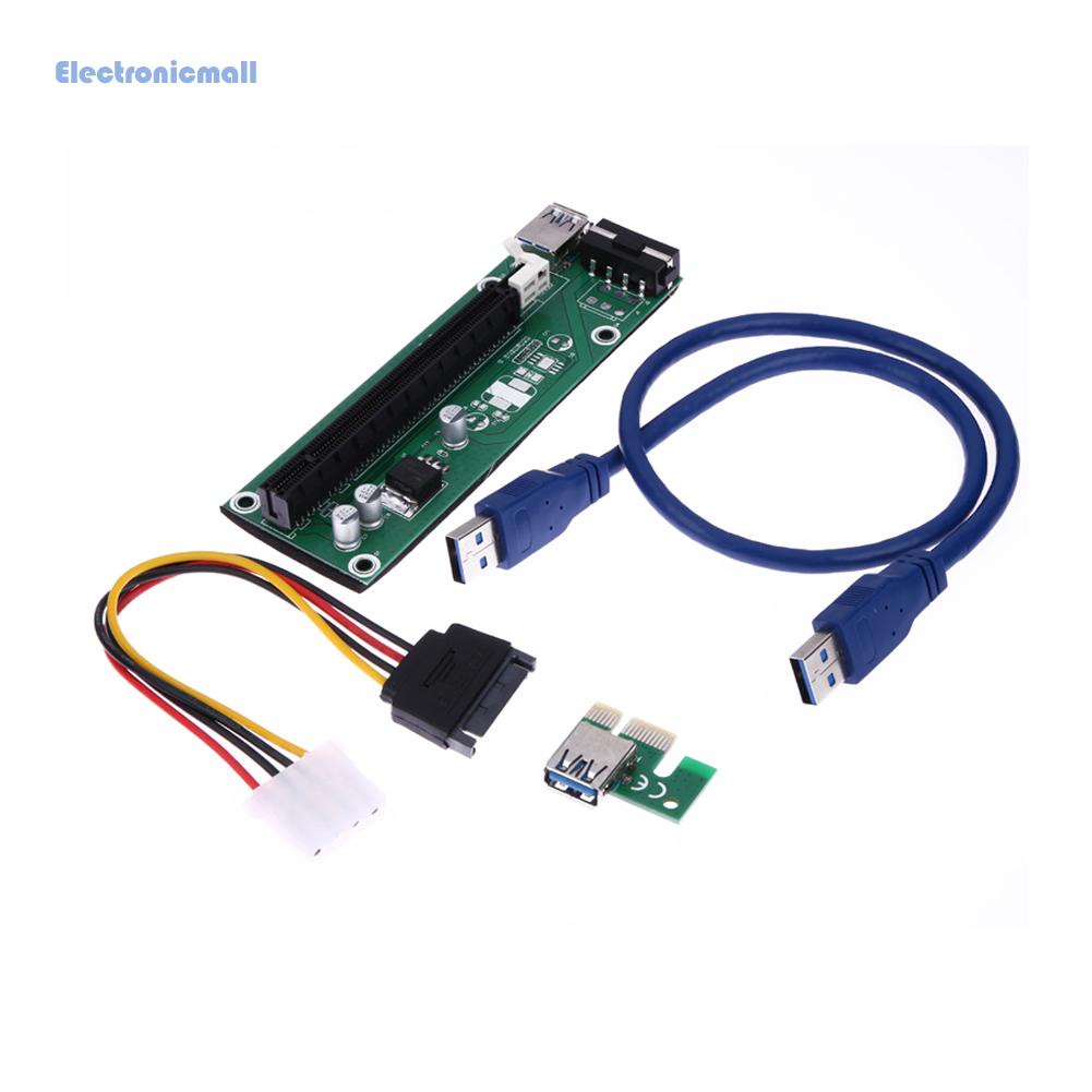 Card Đồ Họa Mở Rộng Pci-Emall01 Chuyển Đổi Usb 3.0 Pci Express 1x Sang 16x