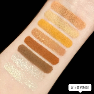 Phấn mắt MAFFICK Amber Colored Glaze Matte 8 Màu