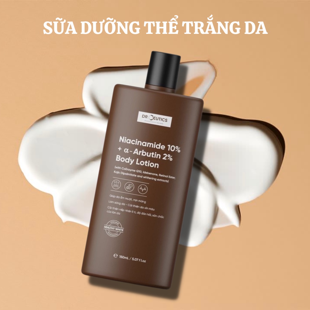 Sữa Dưỡng Thể Trắng Da DrCeutics Body Lotion Healthy White