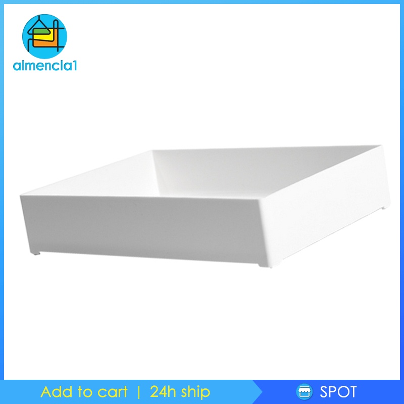 Khay đựng ngăn kéo màu trắng 30x20x6cm