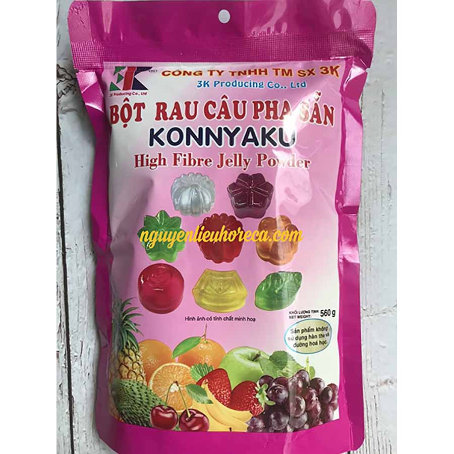 Bột rau câu pha sẵn 560gr