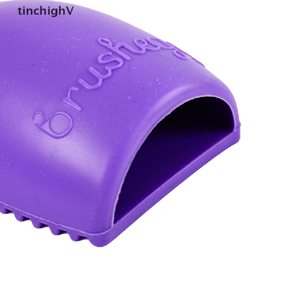 1 Miếng Silicone Vệ Sinh Cọ Trang Điểm Tiện Dụng