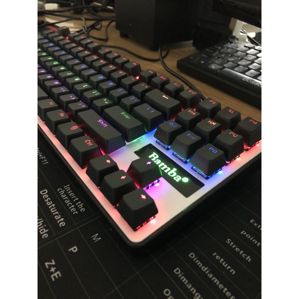 Bàn phím cơ gaming BAMBA B15  CHUYÊN GAME  - KTC shop