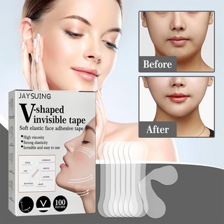 Set 100 Miếng Dán Thon Gọn Mặt Tạo Cằm Chữ V Vô Hình Hailicare