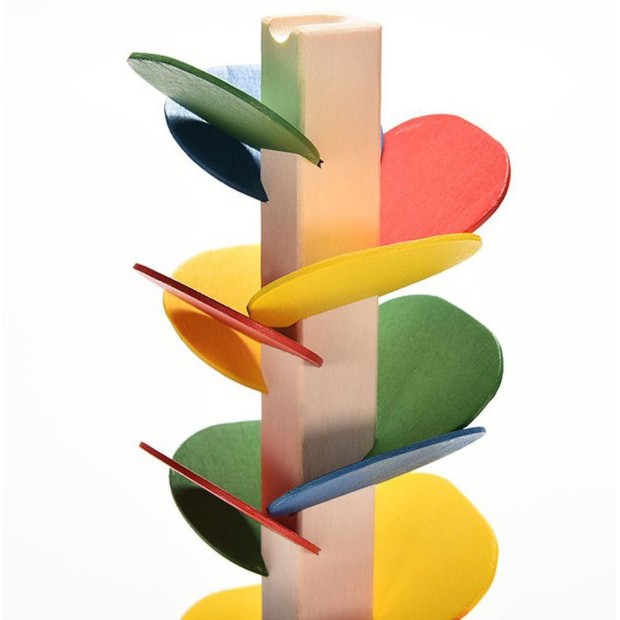 Cây gỗ thả bi lăn trang trí bàn làm việc