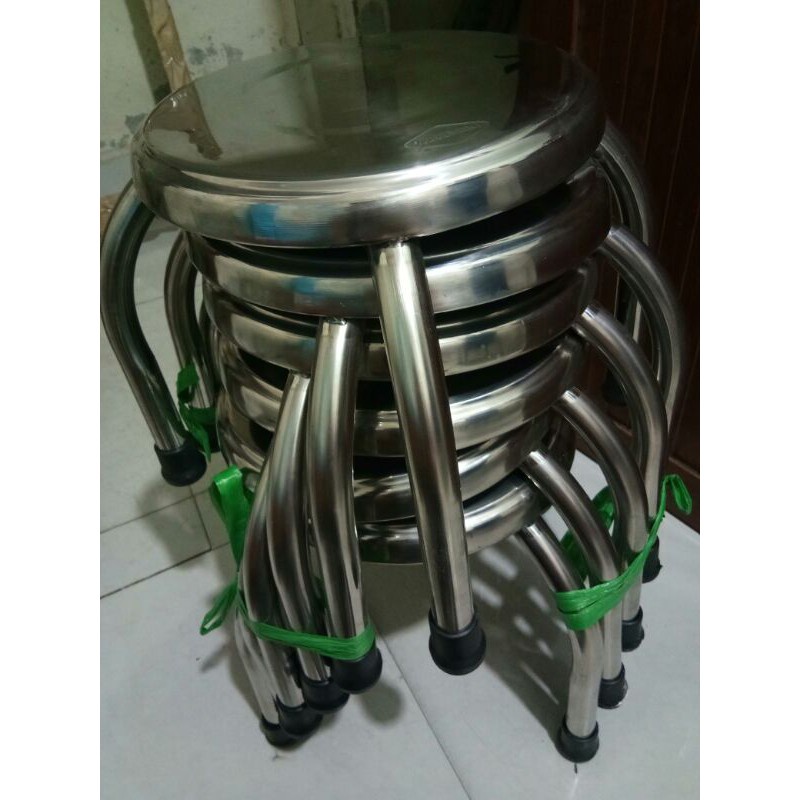 Ghế đẩu Inox