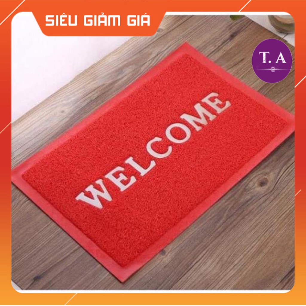 Thảm Nhựa Chùi Chân Welcome 3A , Siêu Bền , Siêu Đẹp , Sang Trọng