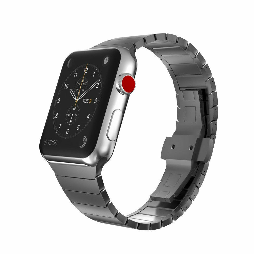 Dây Đeo Inox Cho Đồng Hồ Thông Minh Apple Watch 38mm 42mm 40mm 44mm Series 6 / Se / 5 / 4 / 3 / 2 / 1