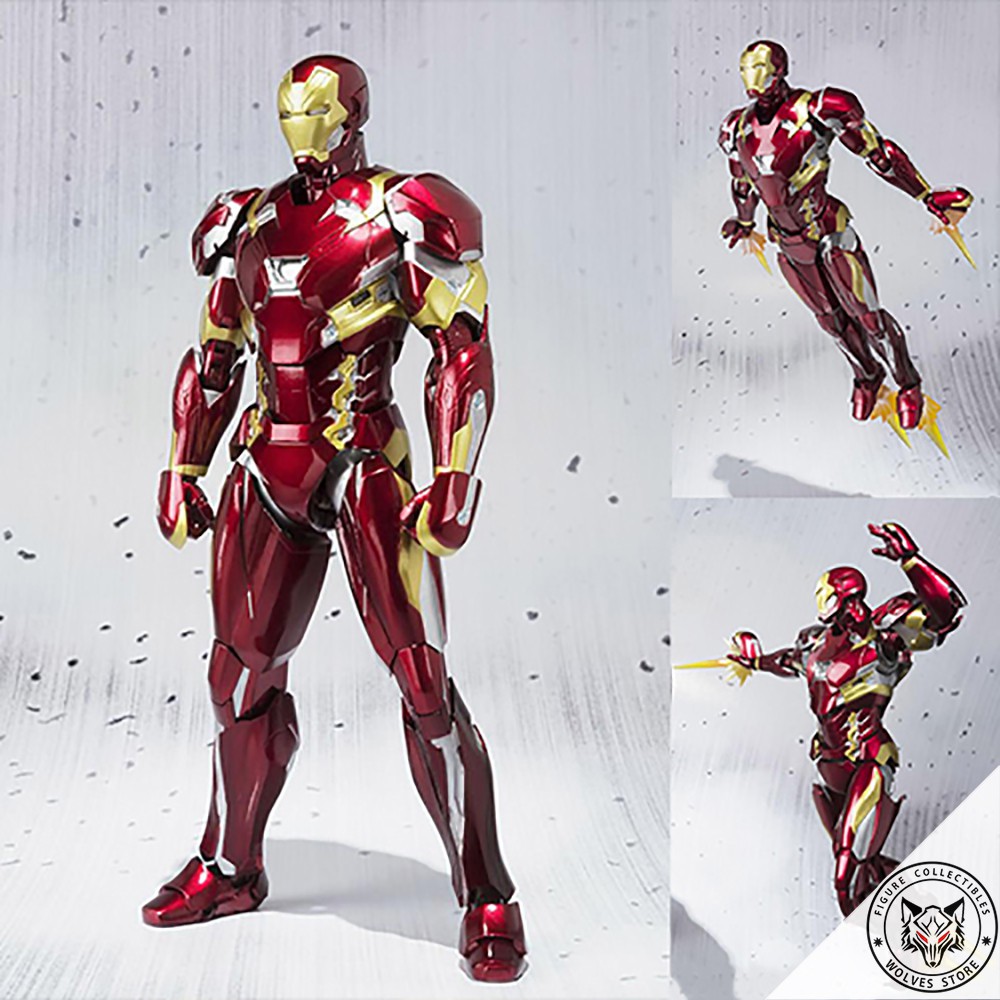 [Order báo giá] Mô hình chính hãng SHF: Iron man Mk46 tỷ lệ 1/12 của Bandai