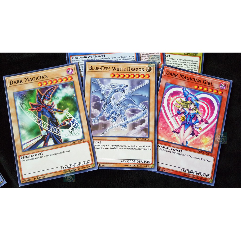 Bộ bài Yugioh - Combo 3 Vị Thần - God Pack + 15 lá