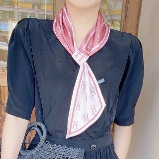 Khăn quàng cổ lụa dài thắt nơ thời trang dành cho nữ