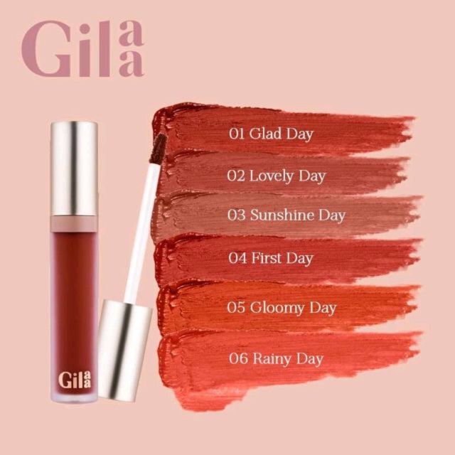 (Hàng có sẵn fullsize) Son kem lì Gilaa Long Wear Lip Cream