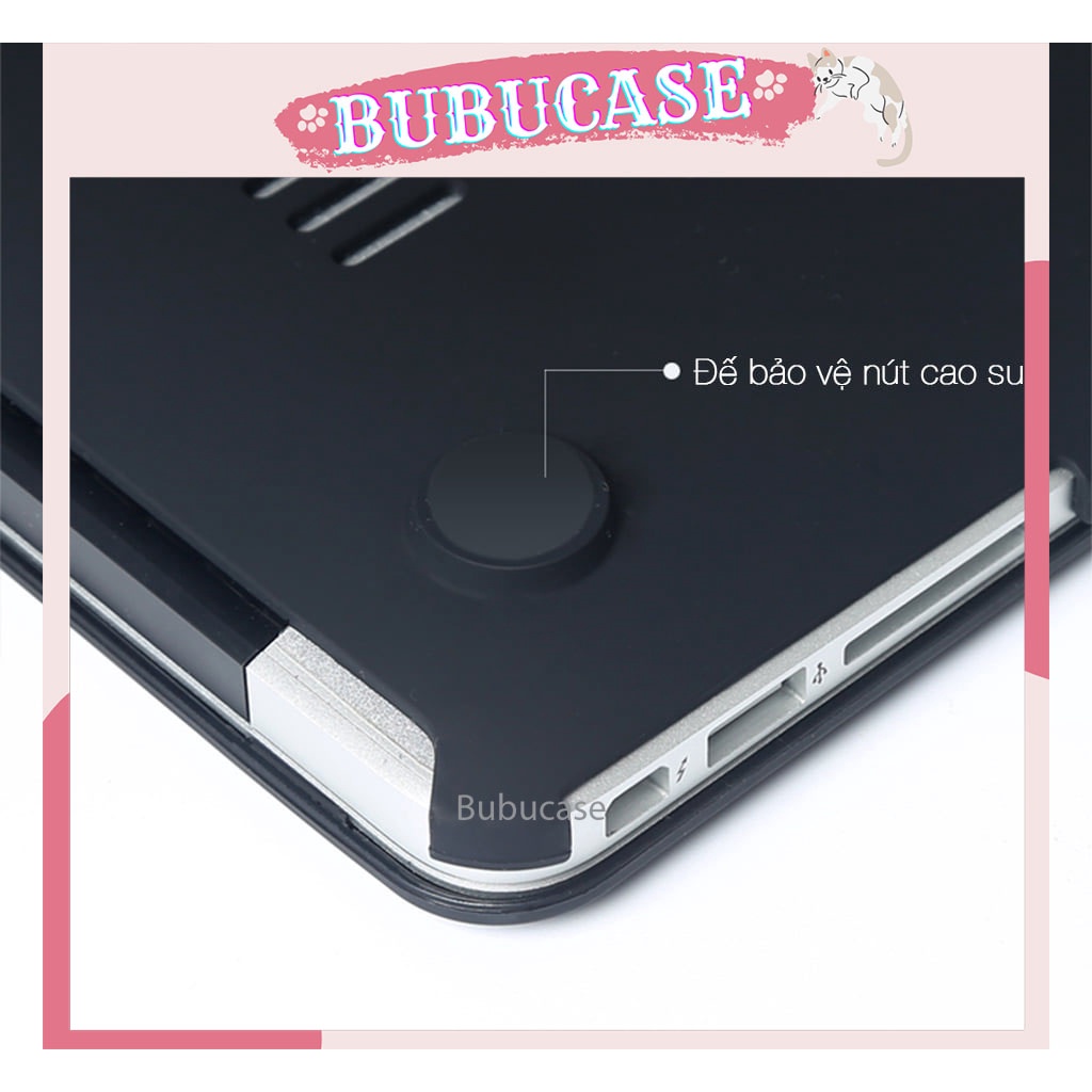 Ốp Macbook - Case Macbook Nhựa Dẻo Màu Pastel - Combo 2in1 Tặng Kèm Phủ Phím Cùng Màu - Full Dòng Máy - Link 1