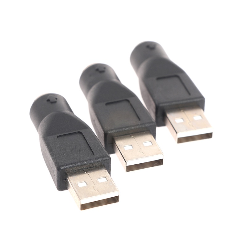 Bộ 3 Đầu Chuyển Đổi Ps2 Male Sang Usb Female