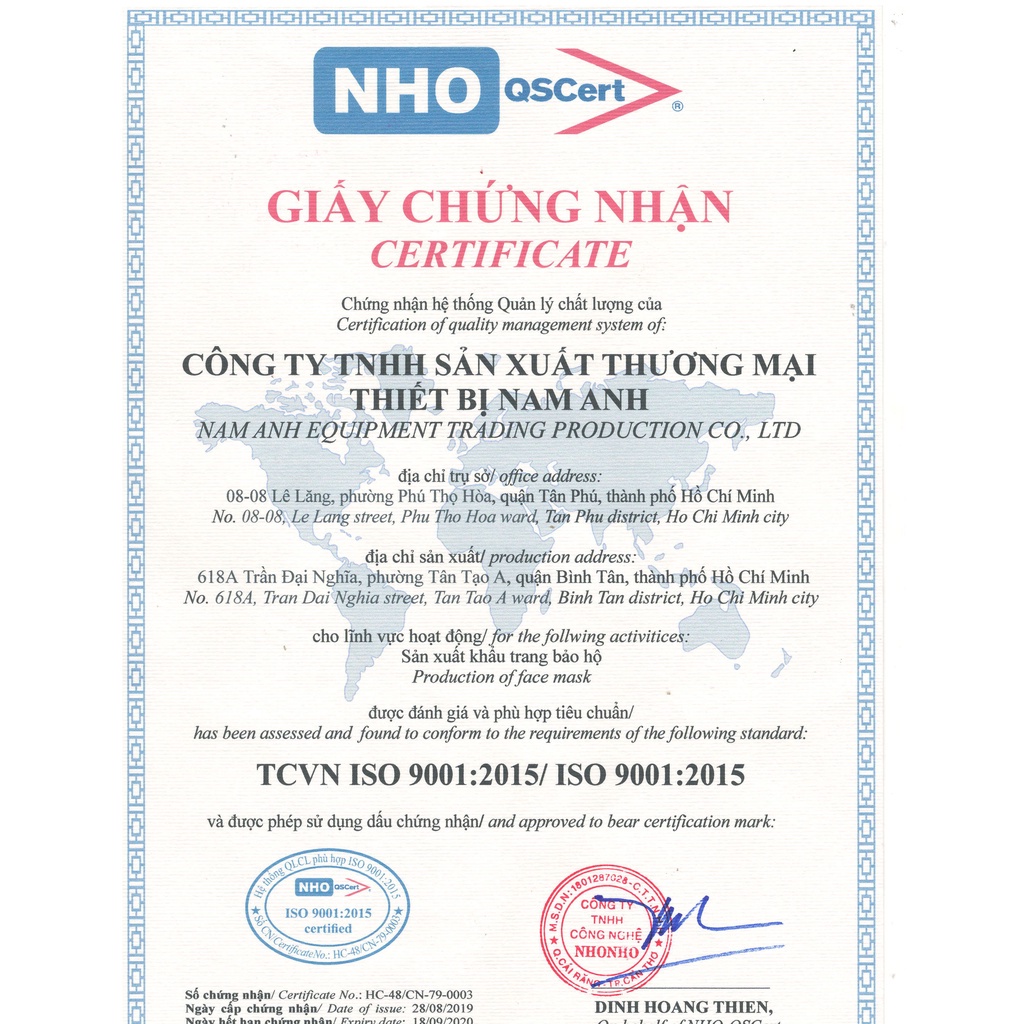 THÙNG 300 CÁI VN95 5 LỚP Khẩu trang y tế VN95 kháng khuẩn 5 lớp Famapro 30 Túi 10 cái