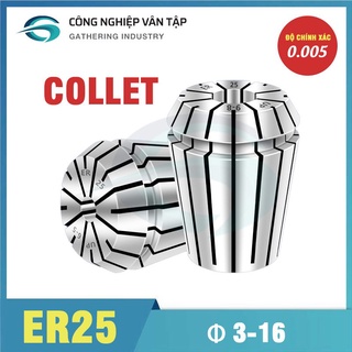 Đầu kẹp Collet ER25 độ chính xác 0.005 hàng chính hãng , chất lượng cao