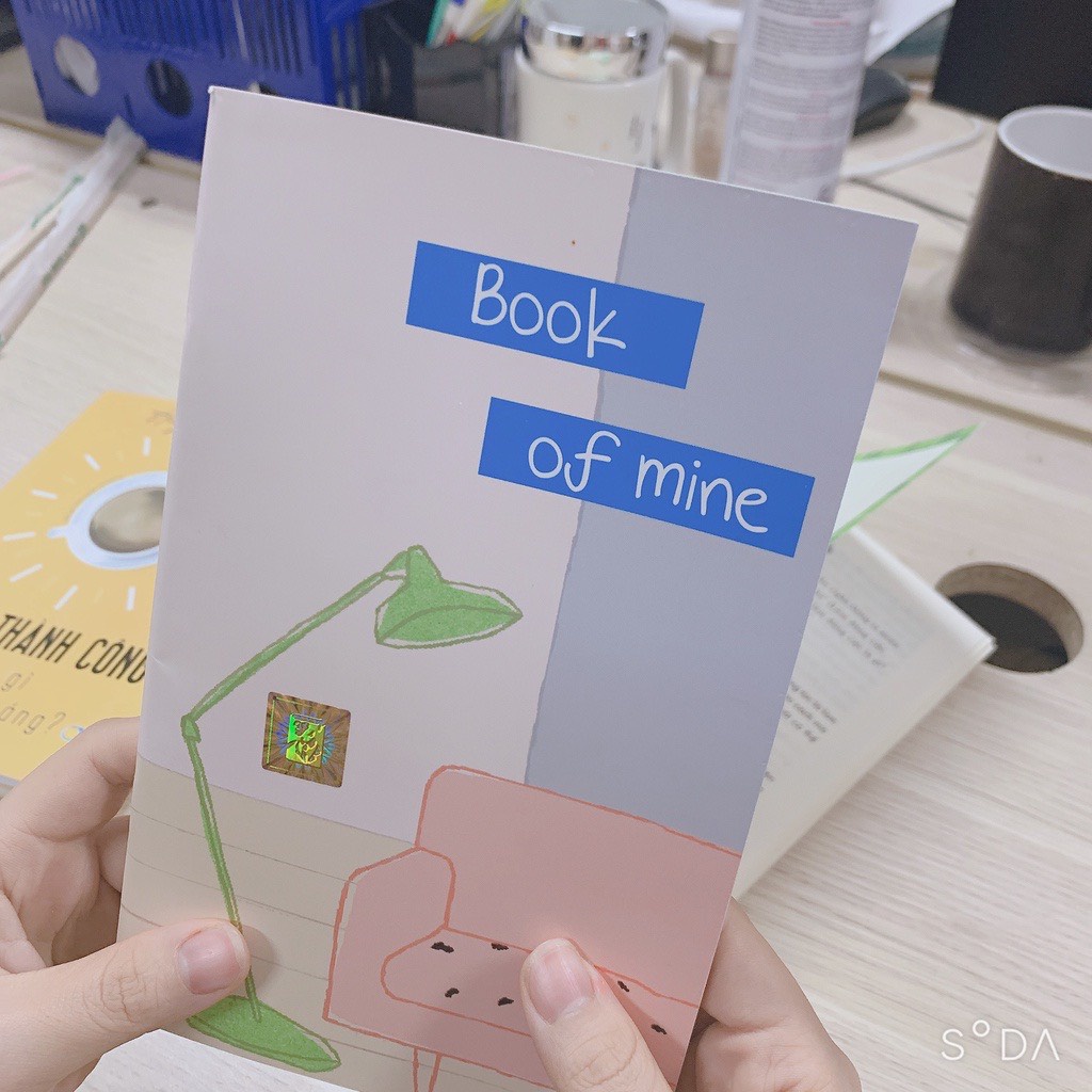 BIZBOOKS - Sổ Tay Ghi Chép Đọc Sách A5 Mini Cute: Book Of Mine