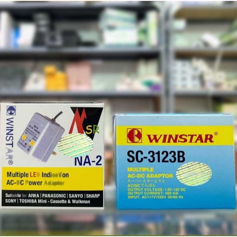 Ổn áp Na2-Cục sạc adapter Winstar chuyển đổi dành cho máy phun xăm💕