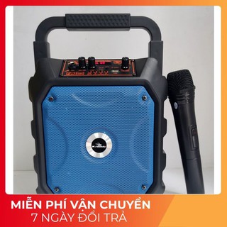 Loa kéo karaoke bluetooth kiomic k68 mini tặng kèm 1 micro không dây-Bảo hành 12 tháng