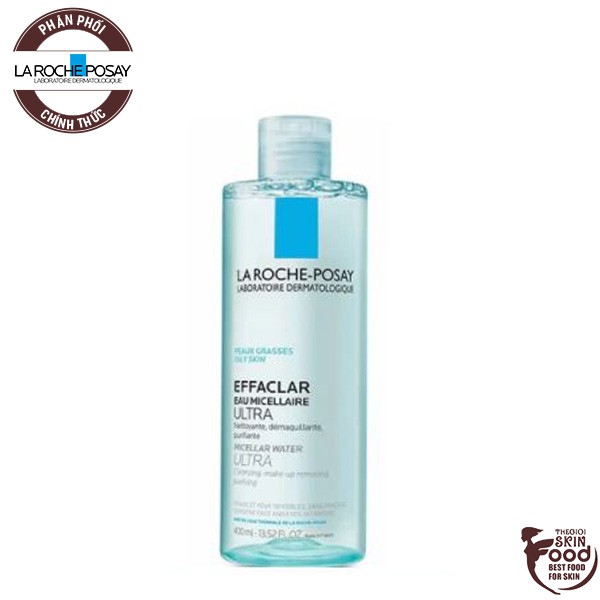 Nước Tẩy Trang Dành Cho Da Dầu Mụn, Da Nhạy Cảm La Roche Posay Micellar Water Ultra Oily Skin