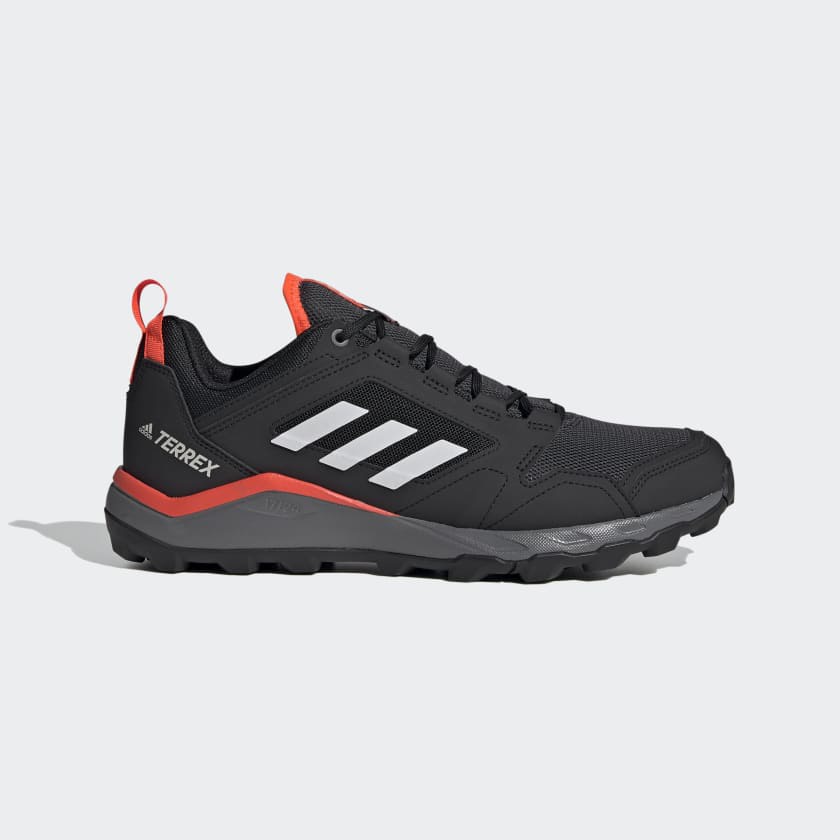Giày chạy địa hình Adidas Terrex Mã AD002 màu đen cam