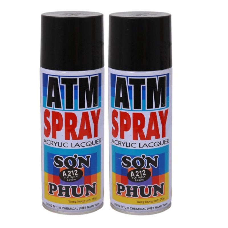 Sơn xịt ATM Spray KoBe, TV cao cấp, xịt đủ màu cầm tay tiện lợi [CHÍNH HÃNG]