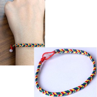 Set 3 Vòng Tay Ngũ Sắc May Mắn Bình An