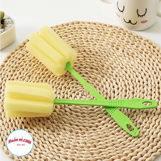 Combo 2 Cọ rửa cốc, rửa bình sữa đầu mút xốp MS 00190