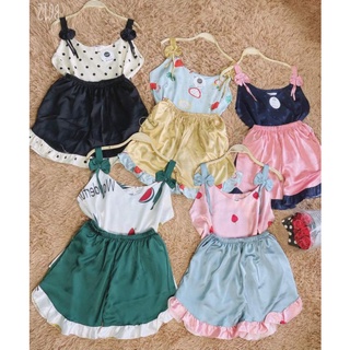 bộ 2 dây lụa satin