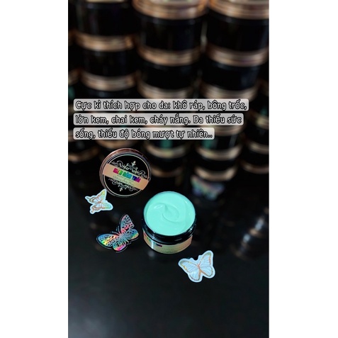 1 Kí Kem Body Handmade - Kem Sâm Thái Trắng Mạnh Chuyên Dùng Cho Da Ngâm Đen