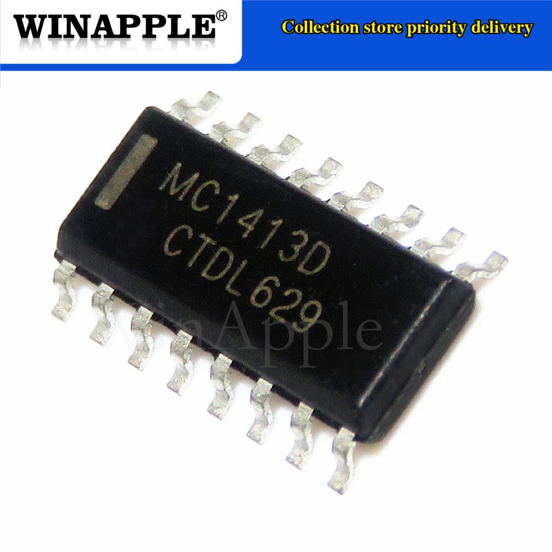 10pcs/lot MC1413BDG MC1413DG MC1413BD MC1413 SOP-16 Driver Receiver Transceiver new original In Stock