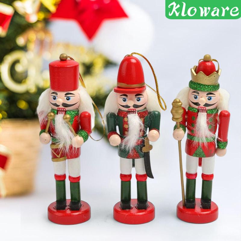 [Kloware] Set 3 Tượng Người Lính Trang Trí Giáng Sinh Cho Xe Hơi