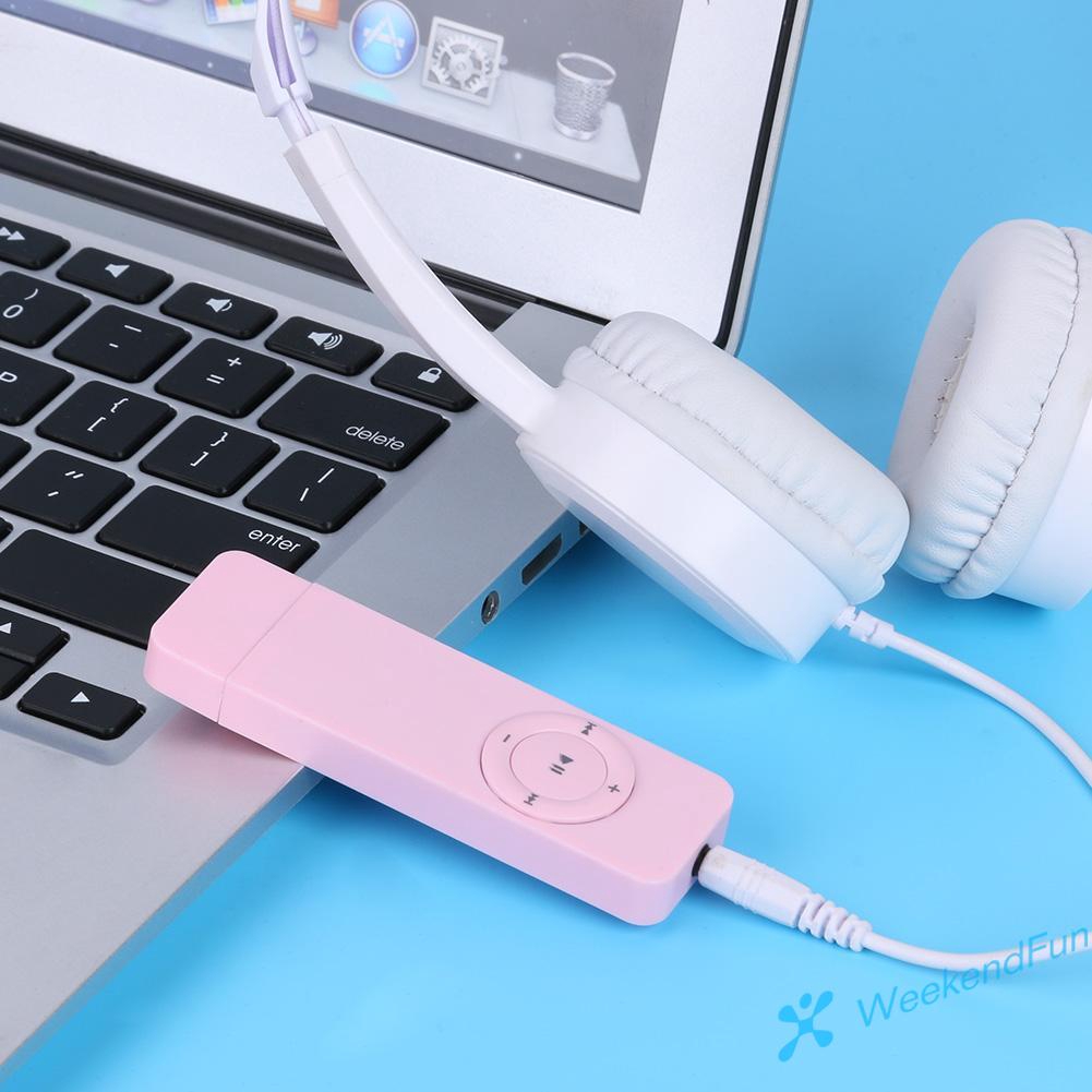 Máy Nghe Nhạc Mp3 Thể Thao Hỗ Trợ Thẻ Tf 64gb