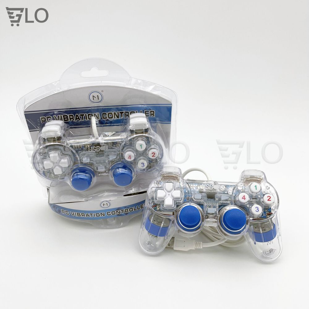 Tay Cầm Chơi Game Đơn Có Rung Cổng USB - Gamepad Cho PC Laptop Chơi FO4