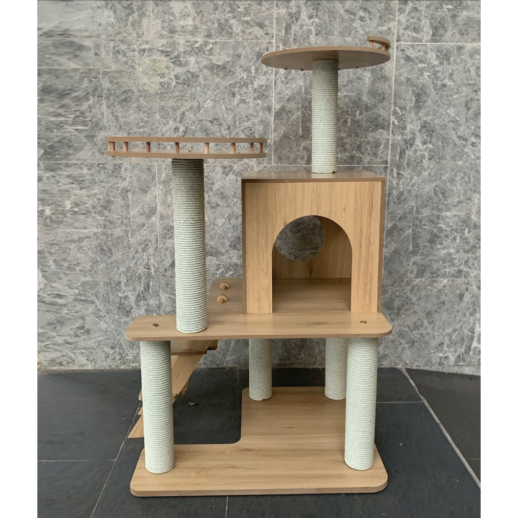 Nhà cây siêu to cho mèo -Cat tree (Có sẵn)