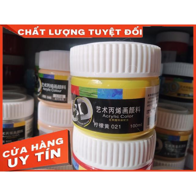 [Mã LIFEXANH03 giảm 10% đơn 500K] Màu 100ml màu vẽ tranh Acrylic rẻ nhất