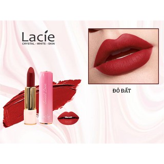 Son lì Lacie tông đỏ đất