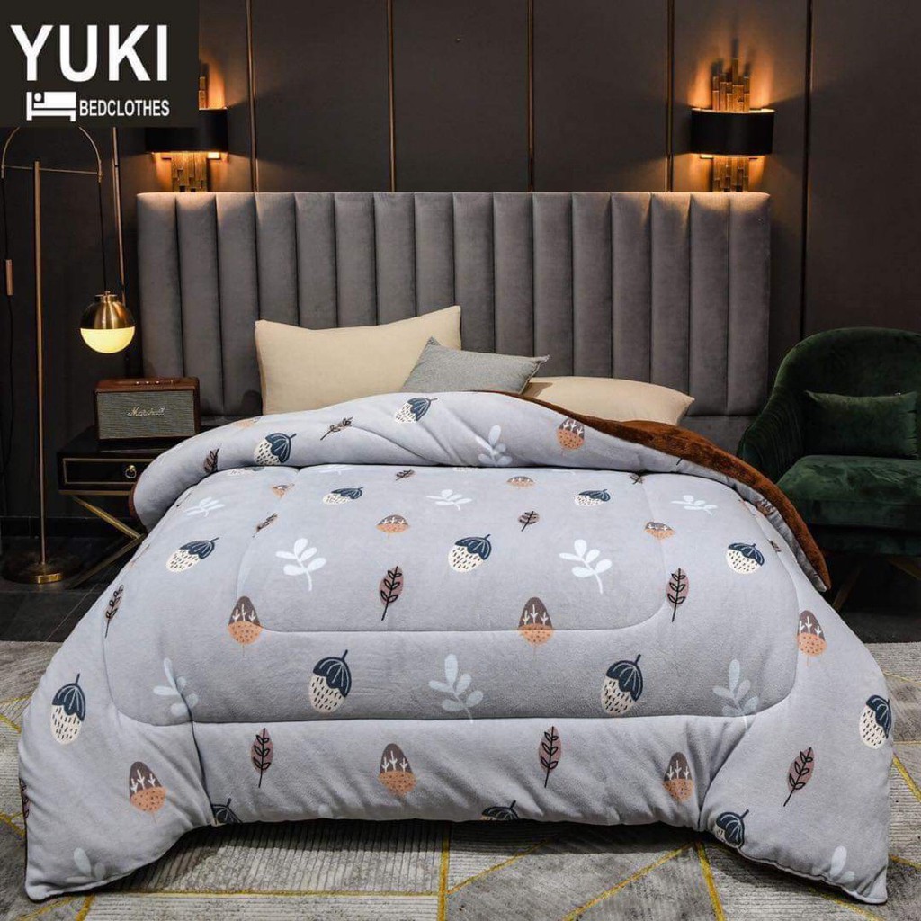 [Hàng Hot] Chăn Lông Cừu YUKI Hàng Về Đón Gió Mùa. | BigBuy360 - bigbuy360.vn