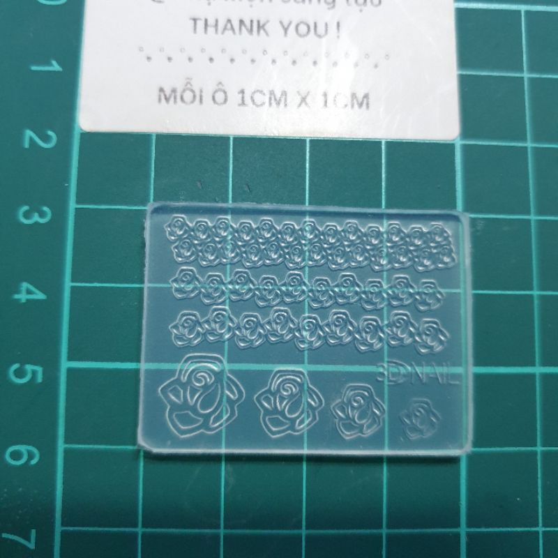 Khuôn hoa silicon cho nail