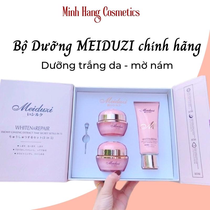 Bộ kem dưỡng trắng da MEIDUZI chính hãng, Kem dưỡng da giảm nám tàn nhang giúp da căng bóng chắc khỏe